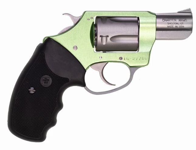 CHARTER ARMS SHAMROCK .38 SPL. ALUMINUM 5 SHOT 2IN FIXED STANDARD GREEN STAINLESS STEEL 53845 - Taurus Savings